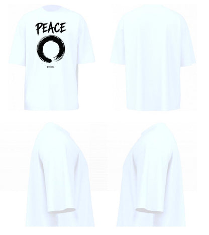 ZIVVI Peace with In Premium Oversized Unisex T-shirt