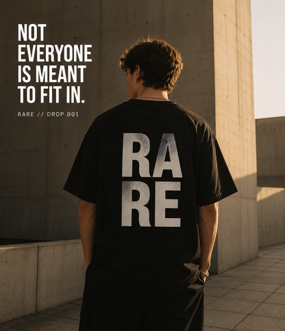 RARE Back Printed Oversized Unisex T-shirt