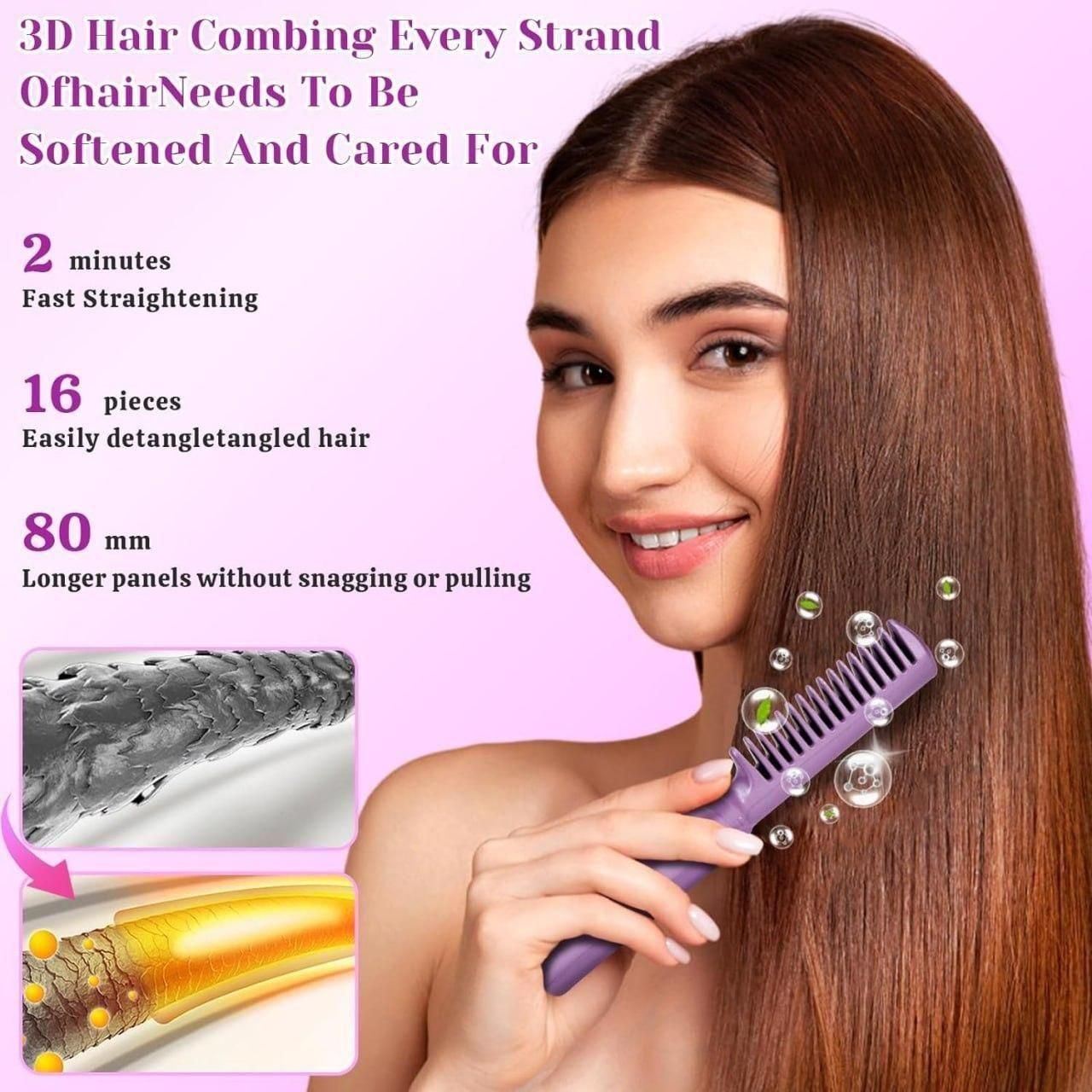 Meneflix Cordless Mini Hair Straightener – Rechargeable Portable