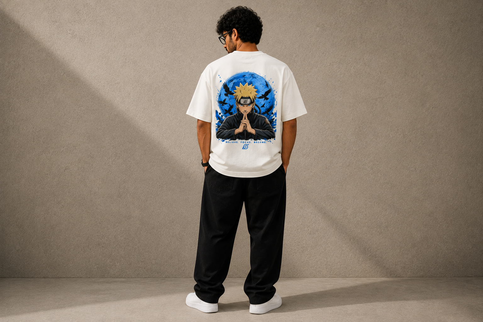 ZIVVI Focus Within Premium Oversized Tee