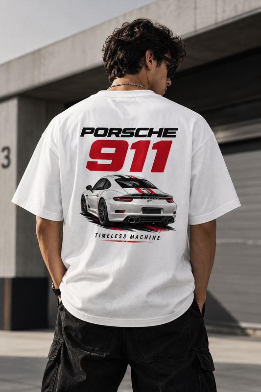ZIVVI 911 Timeless Machine Premium Oversized Tee