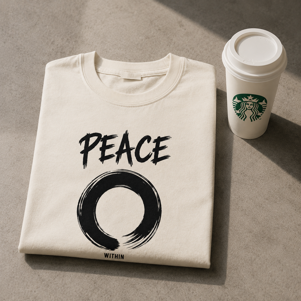 Peace Premium Oversized T-Shirt