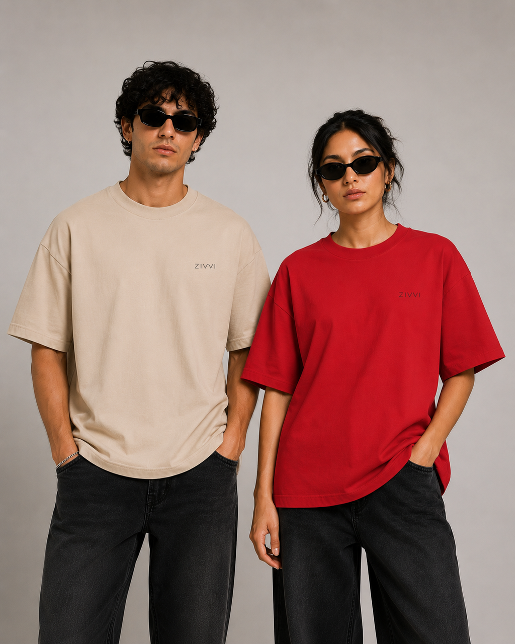 ZIVVI Premium Essential Oversized Unisex Tee