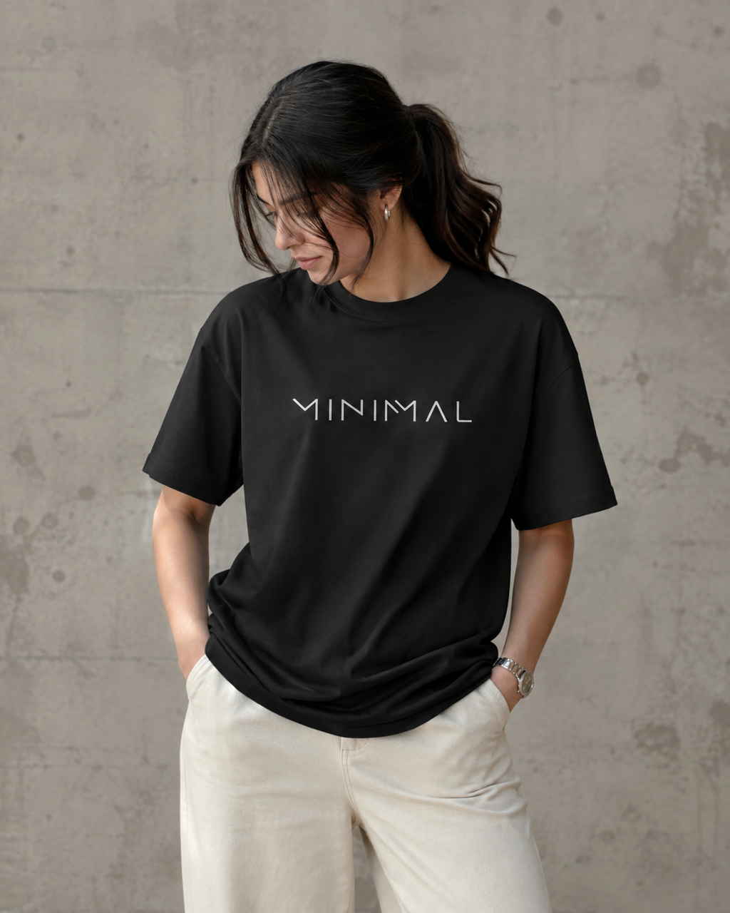 ZIVVI MINIMAL Oversized Unisex T-shirt