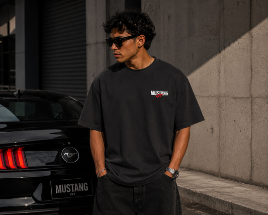 ZIVVI Mustang GT Live Free Premium Oversized Tee